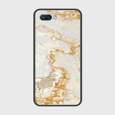 Huawei Honor 10 Cover - Mystic Marble Series - HQ Ultra Shine Premium Infinity Glass Soft Silicon Borders Case