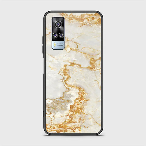 Vivo Y51a Cover - Mystic Marble Series - HQ Ultra Shine Premium Infinity Glass Soft Silicon Borders Case