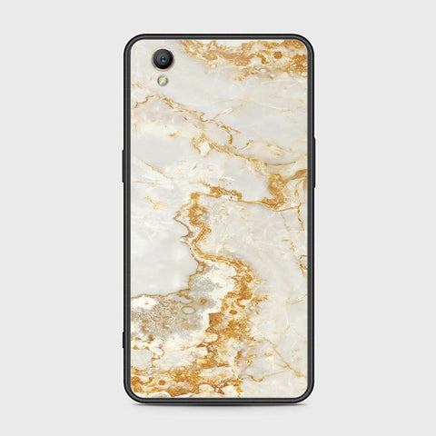 Oppo A37 Cover - Mystic Marble Series - HQ Ultra Shine Premium Infinity Glass Soft Silicon Borders Case