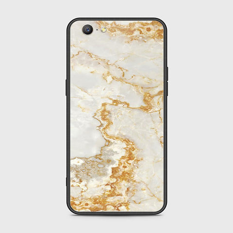 Oppo A57 Cover - Mystic Marble Series - HQ Ultra Shine Premium Infinity Glass Soft Silicon Borders Case