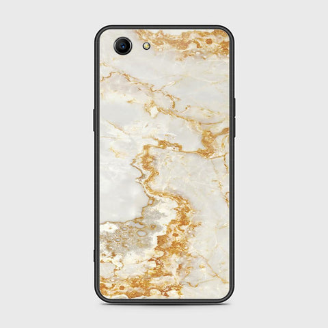 Oppo A83 Cover - Mystic Marble Series - HQ Ultra Shine Premium Infinity Glass Soft Silicon Borders Case