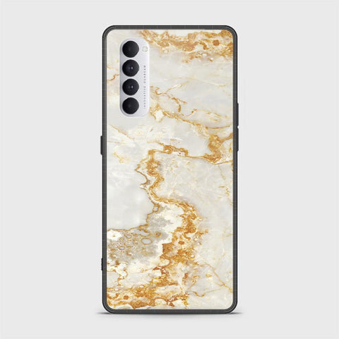 Oppo Reno 4 Pro Cover - Mystic Marble Series - HQ Ultra Shine Premium Infinity Glass Soft Silicon Borders Case