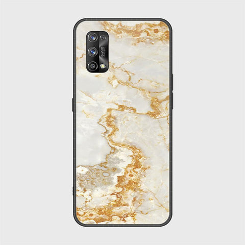 Realme 7 Pro Cover - Mystic Marble Series - HQ Ultra Shine Premium Infinity Glass Soft Silicon Borders Case