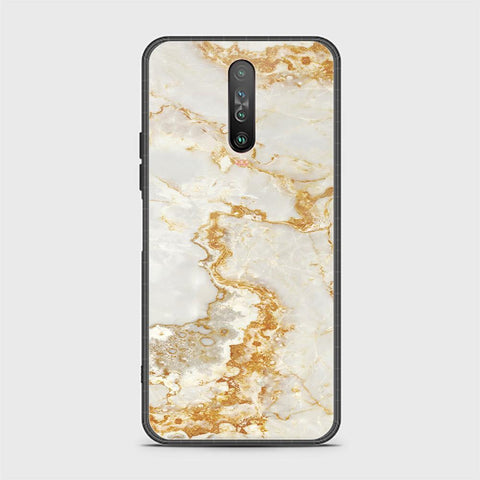 Xiaomi Poco X2 Cover - Mystic Marble Series - HQ Ultra Shine Premium Infinity Glass Soft Silicon Borders Case