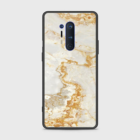 OnePlus 8 Pro Cover - Mystic Marble Series - HQ Ultra Shine Premium Infinity Glass Soft Silicon Borders Case