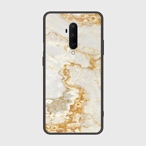 OnePlus 7T Pro Cover - Mystic Marble Series - HQ Ultra Shine Premium Infinity Glass Soft Silicon Borders Case