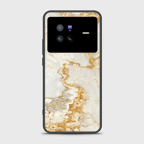 Vivo X80 Cover- Mystic Marble Series - HQ Ultra Shine Premium Infinity Glass Soft Silicon Borders Case