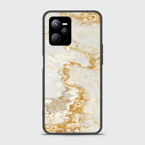 Realme C35 Cover- Mystic Marble Series - HQ Ultra Shine Premium Infinity Glass Soft Silicon Borders Case