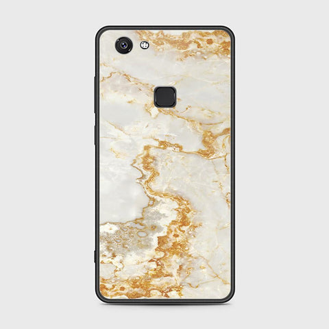 Vivo V7 Plus Cover - Mystic Marble Series - HQ Ultra Shine Premium Infinity Glass Soft Silicon Borders Case