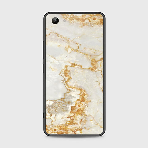 Vivo Y81 Cover - Mystic Marble Series - HQ Ultra Shine Premium Infinity Glass Soft Silicon Borders Case