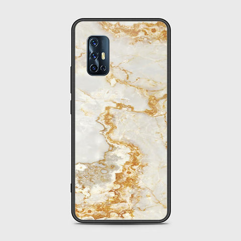 Vivo V17 Cover - Mystic Marble Series - HQ Ultra Shine Premium Infinity Glass Soft Silicon Borders Case