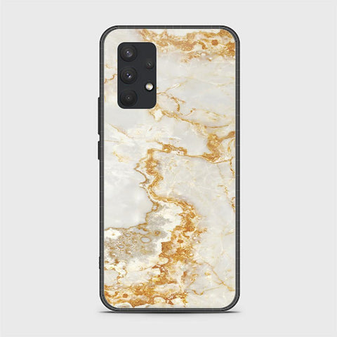 Samsung Galaxy A32 4G Cover - Mystic Marble Series - HQ Ultra Shine Premium Infinity Glass Soft Silicon Borders Case