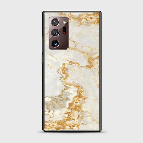 Samsung Galaxy Note 20 Ultra Cover - Mystic Marble Series - HQ Ultra Shine Premium Infinity Glass Soft Silicon Borders Case