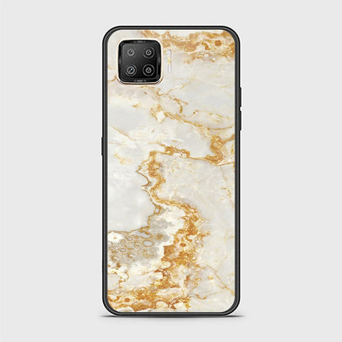 Oppo Reno 4 Lite Cover - Mystic Marble Series - HQ Ultra Shine Premium Infinity Glass Soft Silicon Borders Case