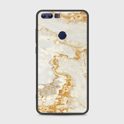 Huawei Honor 8 Cover - Mystic Marble Series - HQ Ultra Shine Premium Infinity Glass Soft Silicon Borders Case