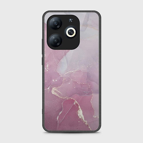 Tecno Pop 8 Cover- Mystic Marble Series - HQ Ultra Shine Premium Infinity Glass Soft Silicon Borders Case