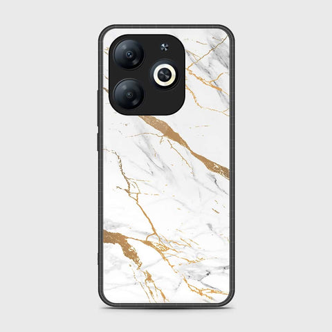 Tecno Pop 8 Cover- Mystic Marble Series - HQ Ultra Shine Premium Infinity Glass Soft Silicon Borders Case