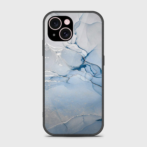 iPhone 15 Cover- Mystic Marble Series - HQ Ultra Shine Premium Infinity Glass Soft Silicon Borders Case