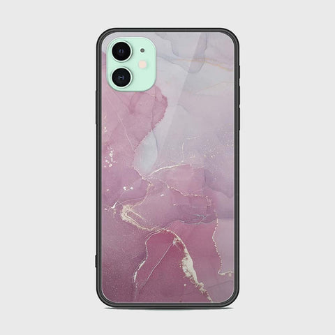 iPhone 11 Cover - Mystic Marble Series - HQ Ultra Shine Premium Infinity Glass Soft Silicon Borders Case