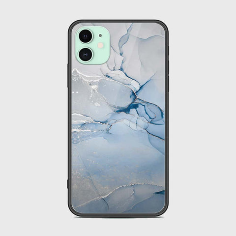 iPhone 11 Cover - Mystic Marble Series - HQ Ultra Shine Premium Infinity Glass Soft Silicon Borders Case