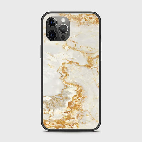 iPhone 12 Pro Max Cover - Mystic Marble Series - HQ Ultra Shine Premium Infinity Glass Soft Silicon Borders Case