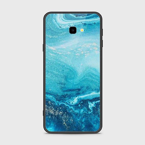 Samsung Galaxy J4 Plus Cover- Mystic Marble Series - HQ Ultra Shine Premium Infinity Glass Soft Silicon Borders Case