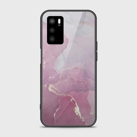 Oppo A16s Cover- Mystic Marble Series - HQ Ultra Shine Premium Infinity Glass Soft Silicon Borders Case