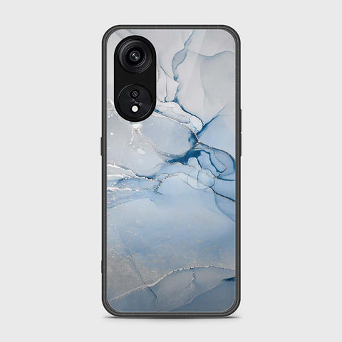 Oppo A1 Pro  Cover- Mystic Marble Series - HQ Ultra Shine Premium Infinity Glass Soft Silicon Borders Case