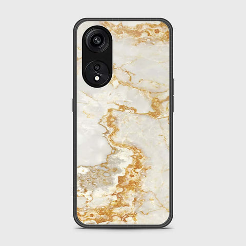 Oppo A1 Pro  Cover- Mystic Marble Series - HQ Ultra Shine Premium Infinity Glass Soft Silicon Borders Case