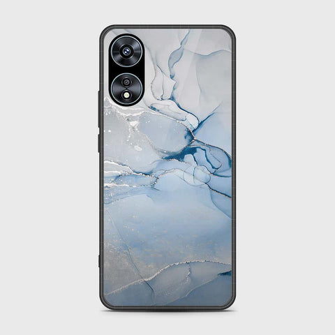 Oppo A58 4G Cover- Mystic Marble Series - HQ Ultra Shine Premium Infinity Glass Soft Silicon Borders Case