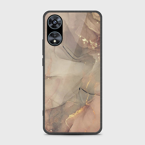 Oppo A78 4G Cover- Mystic Marble Series - HQ Ultra Shine Premium Infinity Glass Soft Silicon Borders Case