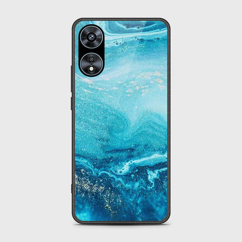 Oppo A78 4G Cover- Mystic Marble Series - HQ Ultra Shine Premium Infinity Glass Soft Silicon Borders Case