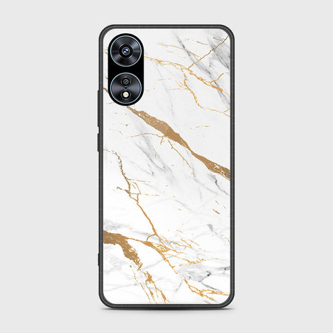 Oppo A78 4G Cover- Mystic Marble Series - HQ Ultra Shine Premium Infinity Glass Soft Silicon Borders Case