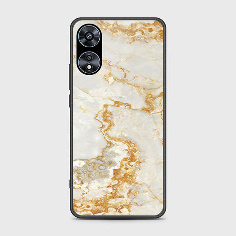 Oppo A78 4G Cover- Mystic Marble Series - HQ Ultra Shine Premium Infinity Glass Soft Silicon Borders Case