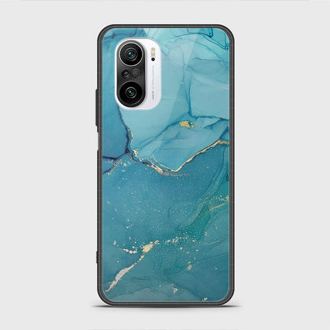 Xiaomi Poco F3 Cover - Mystic Marble Series - HQ Ultra Shine Premium Infinity Glass Soft Silicon Borders Case