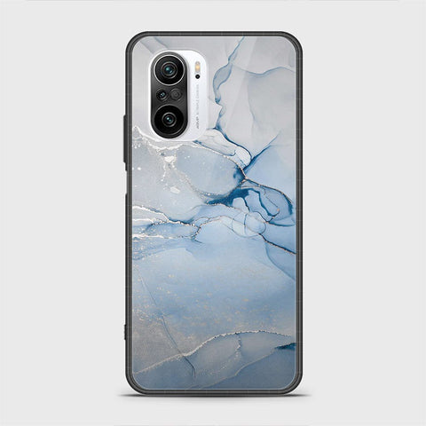 Xiaomi Poco F3 Cover - Mystic Marble Series - HQ Ultra Shine Premium Infinity Glass Soft Silicon Borders Case