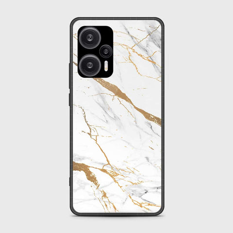 Xiaomi Redmi Note 12 Turbo  Cover- Mystic Marble Series - HQ Ultra Shine Premium Infinity Glass Soft Silicon Borders Case