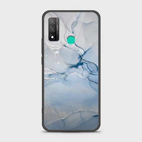 Huawei P smart 2020 Cover - Mystic Marble Series - HQ Ultra Shine Premium Infinity Glass Soft Silicon Borders Case