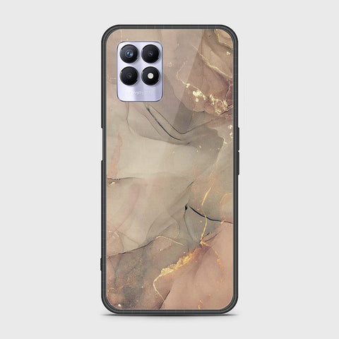 Realme 8i Cover - Mystic Marble Series - HQ Ultra Shine Premium Infinity Glass Soft Silicon Borders Case