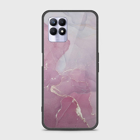 Realme 8i Cover - Mystic Marble Series - HQ Ultra Shine Premium Infinity Glass Soft Silicon Borders Case