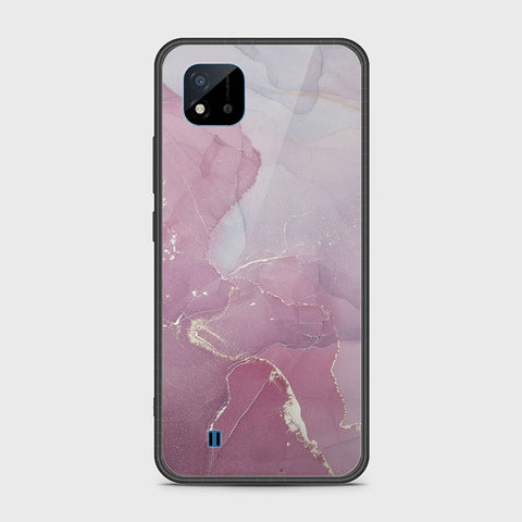 Realme C11 2021 Cover- Mystic Marble Series - HQ Ultra Shine Premium Infinity Glass Soft Silicon Borders Case