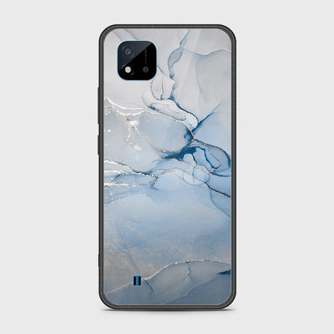 Realme Narzo 50i Cover- Mystic Marble Series - HQ Ultra Shine Premium Infinity Glass Soft Silicon Borders Case