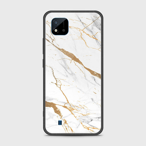 Realme Narzo 50i Cover- Mystic Marble Series - HQ Ultra Shine Premium Infinity Glass Soft Silicon Borders Case