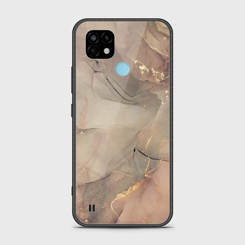 Realme C21 Cover- Mystic Marble Series - HQ Premium Shine Durable Shatterproof Case