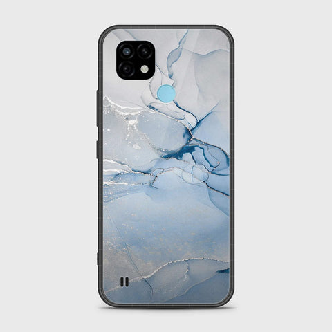 Realme C21 Cover- Mystic Marble Series - HQ Premium Shine Durable Shatterproof Case