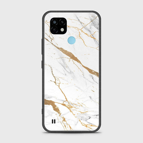Realme C21 Cover- Mystic Marble Series - HQ Premium Shine Durable Shatterproof Case