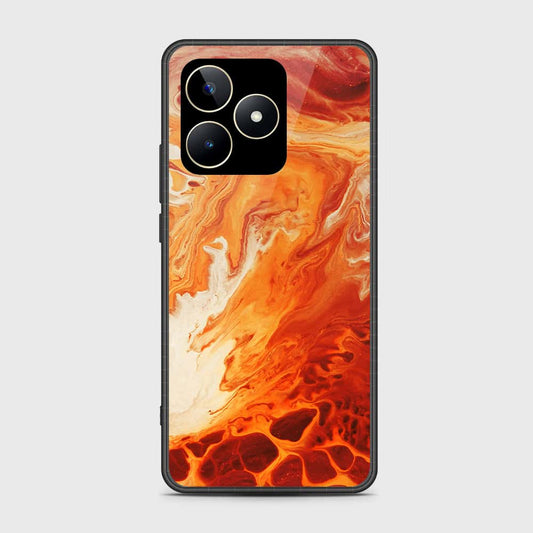 Realme C53 Cover- Mystic Marble Series - HQ Ultra Shine Premium Infinity Glass Soft Silicon Borders Case