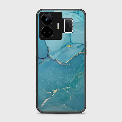 Realme GT3 Cover- Mystic Marble Series - HQ Ultra Shine Premium Infinity Glass Soft Silicon Borders Case