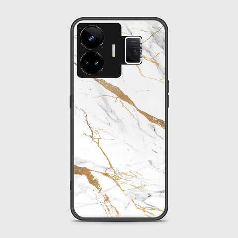 Realme GT3 Cover- Mystic Marble Series - HQ Ultra Shine Premium Infinity Glass Soft Silicon Borders Case