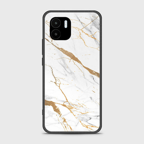 Xiaomi Redmi A2 2023 Cover - Mystic Marble Series - HQ Ultra Shine Premium Infinity Glass Soft Silicon Borders Case